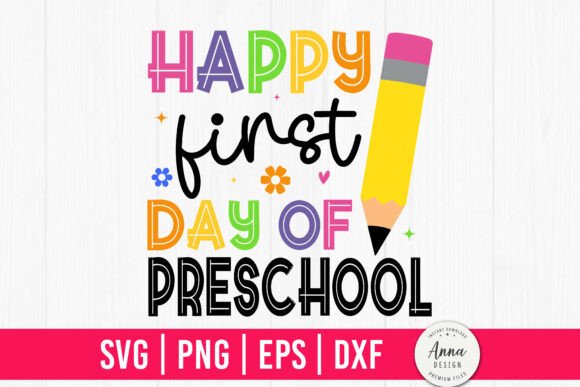 A Brand Designer's Review of Happy First Day of Preschool Graphics