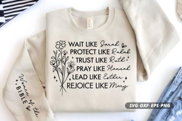 A Brand Designer's Review: Women of the Bible SVG Graphics for Crafts