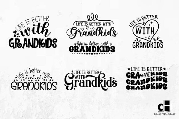 A Craft Graphic Review: Life is Better with Grandkids SVG PNG