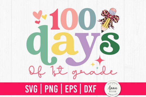 A Designer’s Practical Review of the 100 Days of 1st Grade SVG
