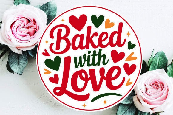 A Designer’s Review: Using the Baked with Love Round SVG for Website & Editorial Graphics