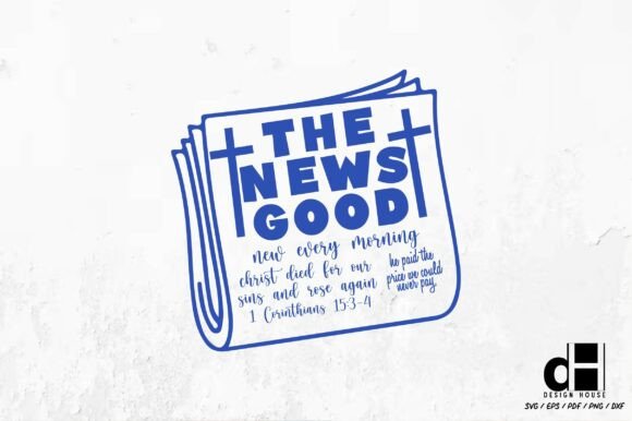 A Hand-Drawn Newspaper Graphic for Crafts and Branding