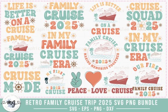 Assessing the Retro Cruise 2025 Graphics Bundle for Client Crafts