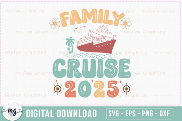 Reviewing a Retro Cruise Graphic for Crafts & Marketing