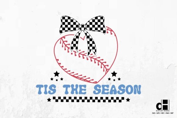 Tis the Season-Baseball Coquette: A Seasonal Graphics Asset